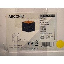Arcchio - LED Kinkiet zewnętrzny ALIMA LED/8W/230V IP44
