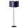 Duolla - Lampa podłogowa CANNES 1xE27/15W/230V 45 cm fioletowa/srebrna/czarna