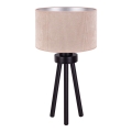 Duolla - Lampa stołowa LYON 1xE27/15W/230V beżowy
