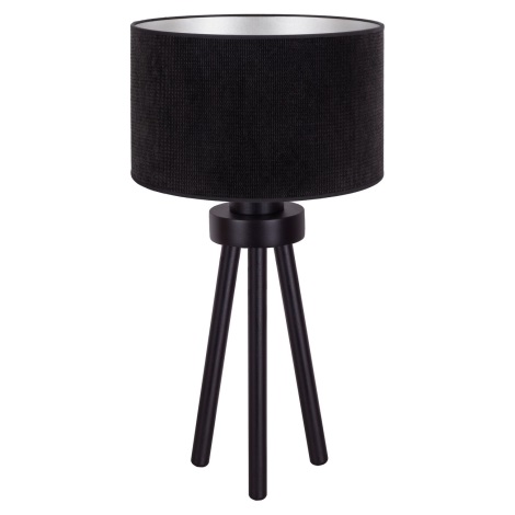 Duolla - Lampa stołowa LYON 1xE27/15W/230V czarny