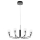 Eglo 96514 - LED Ściemnialna lampa wisząca NOVENTA 1 8xLED/3,3W/230V czarne