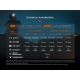 Fenix HM65RDTPRP - LED Czołówka akumulatorowa LED/USB IP68 1500 lm 300 h fioletowa/czarna