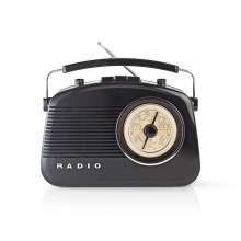 FM Radio 4,5W/230V czarny