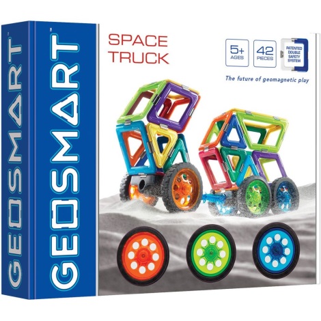 GeoSmart - Magnetyczny zestaw konstrukcyjny Space Truck 42 szt.