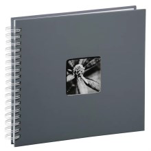 Hama - Spiralny album na zdjęcia 28x24 cm 50 stron szary