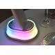 LED RGB Ściemnialna lampa stołowa z ładowaniem bezprzewodowym CORELLA LED/7W/12/230V czarne