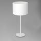 Lampa stołowa ARDEN 1xE27/60W/230V śr. 25 cm biały
