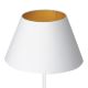 Lampa stołowa ARDEN 1xE27/60W/230V śr. 30 cm biały/złoty