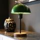 Lampa stołowa AYD 1xE27/60W/230V zielona