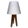 Lampa stołowa CONE 1xE27/60W/230V dąb biały