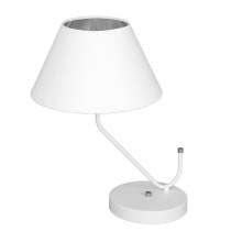 Lampa stołowa VICTORIA 1xE27/60W/230V biały
