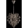 Lampa wisząca kryształowa 3xE14/60W W-11904-3 CR+SM