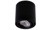 LED Reflektor TUBA 1xGU10/5W/230V 4000K czarny