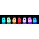 LED RGB Dziecięca lampa dotykowa BEAR LED/0,8W/5V biała + USB