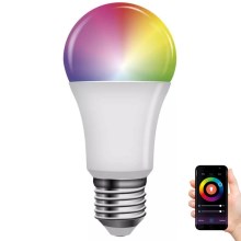 LED RGB Żarówka ściemnialna GoSmart A60 E27/9W/230V 2700-6500K Wi-Fi Tuya
