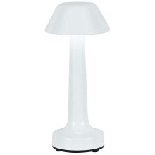 LED Ściemnialna akumulatorowa dotykowa lampa stołowa LED/1W/5V 3000-6000K 1800 mAh biała
