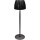 LED Ściemnialna akumulatorowa dotykowa lampka stołowa LED/2,7W/5V 3000/4000/6000K 1800 mAh czarna