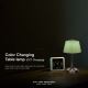 LED Ściemnialna akumulatorowa dotykowa lampka stołowa LED/1,5W/5V 3000/4000/6000K 1800 mAh zielona