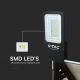 LED Ściemnialna hybrydowa solarna lampa uliczna LED/50W/230V 4000K IP65 50000 mAh + zdalne sterowanie