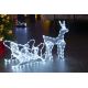 LED Zewnętrzna dekoracja bożonarodzeniowa LED/12W/230V IP44 renifer