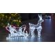 LED Zewnętrzna dekoracja bożonarodzeniowa LED/12W/230V IP44 renifer