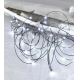 LED Zewnętrzny łańcuch bożonarodzeniowy 40xLED/9m IP44 zimna biel