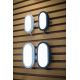 Ledvance - LED Kinkiet zewnętrzny BULKHEAD LED/11W/230V IP54 czarny