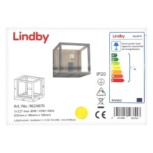 Lindby - Kinkiet MERON 1xE27/60W/230V