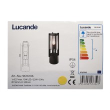 Lucande - Lampa zewnętrzna BRIENNE 1xE27/15W/230V IP54