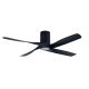 Lucci air 213351 - LED Dimmable ceiling fan RIVIERA 1xGX53/12W/230V czarny + pilot zdalnego sterowania