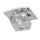 Luxera 69056 - Lampa sufitowa kryształowa FLOYD 1xG9/33W/230V