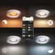 Philips - LED Ściemnialne oświetlenie łazienkowe Hue ADORE 1xGU10/5W/230V IP44