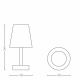 Philips - LED Dziecięca lampa stołowa 1xLED/0,6W/3xAA