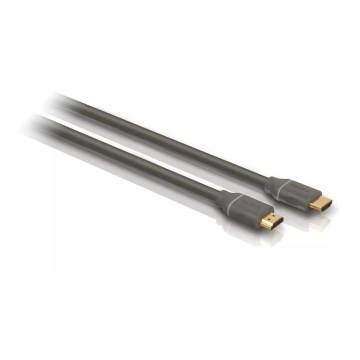 Philips SWV4432S/10 - Kabel HDMI z Ethernetem, złącze HDMI 1.4 A 1,5m szary
