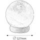 Rabalux - (Himalayan) Lampa solna 1xE14/15W/230V akacja 2,6 kg