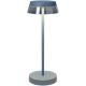 Redo 90310 - LED Ściemnialna dotykowa lampa stołowa ILUNA LED/2,5W/5V 2700-3000K 3000 mAh IP65 niebieska