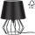 Spot-Light - Lampa stołowa MANGOO 1×E27/40W/230V czarna