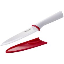 Tefal - Ceramiczny nóż chef INGENIO 16 cm biały/czerwony
