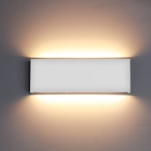 Top Light - LED Kinkiet zewnętrzny OBLIGO LED/12W/230V IP65 biały