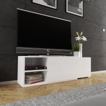 TV Stół CLIF 40x180 cm biały