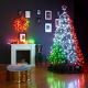 Twinkly - LED RGB Ściemnialna dekoracja bożonarodzeniowa PRE-LIT GIRLANDA 50xLED 6,2m Wi-Fi