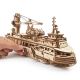 Ugears - 3D drewniane puzzle mechaniczne Statek badawczy