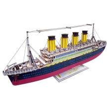 Woodcraft - Drewniane 3D puzzle Titanic