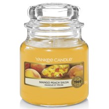 Yankee Candle - Świeca zapachowa MANGO PEACH SALSA mała 104g 20-30 godziny