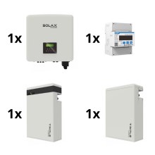 Zestaw solarny: 15kW SOLAX inwerter 3f + 11,6 kWh TRIPLE Power bateria + elektrometr 3f