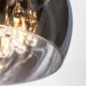 Zuma Line - Kryształowa lampa podłogowa 4xG9/42W/230V