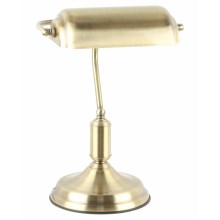 Zuma Line - Lampa stołowa 1xE27/40W/230V złota