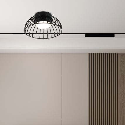  plafon LED BETSY LED/12W/230V średnica 25 cm czarny