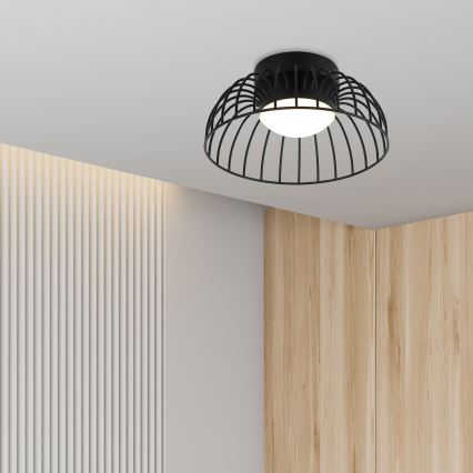 plafon LED BETSY LED/12W/230V średnica 25 cm czarny