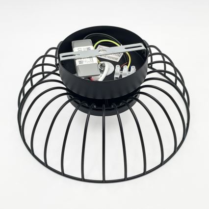 plafon LED BETSY LED/12W/230V średnica 25 cm czarny